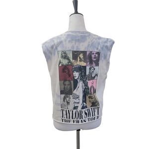 Taylor Swift The Eras Tour Tie Dye Tank Top Cotton Size M